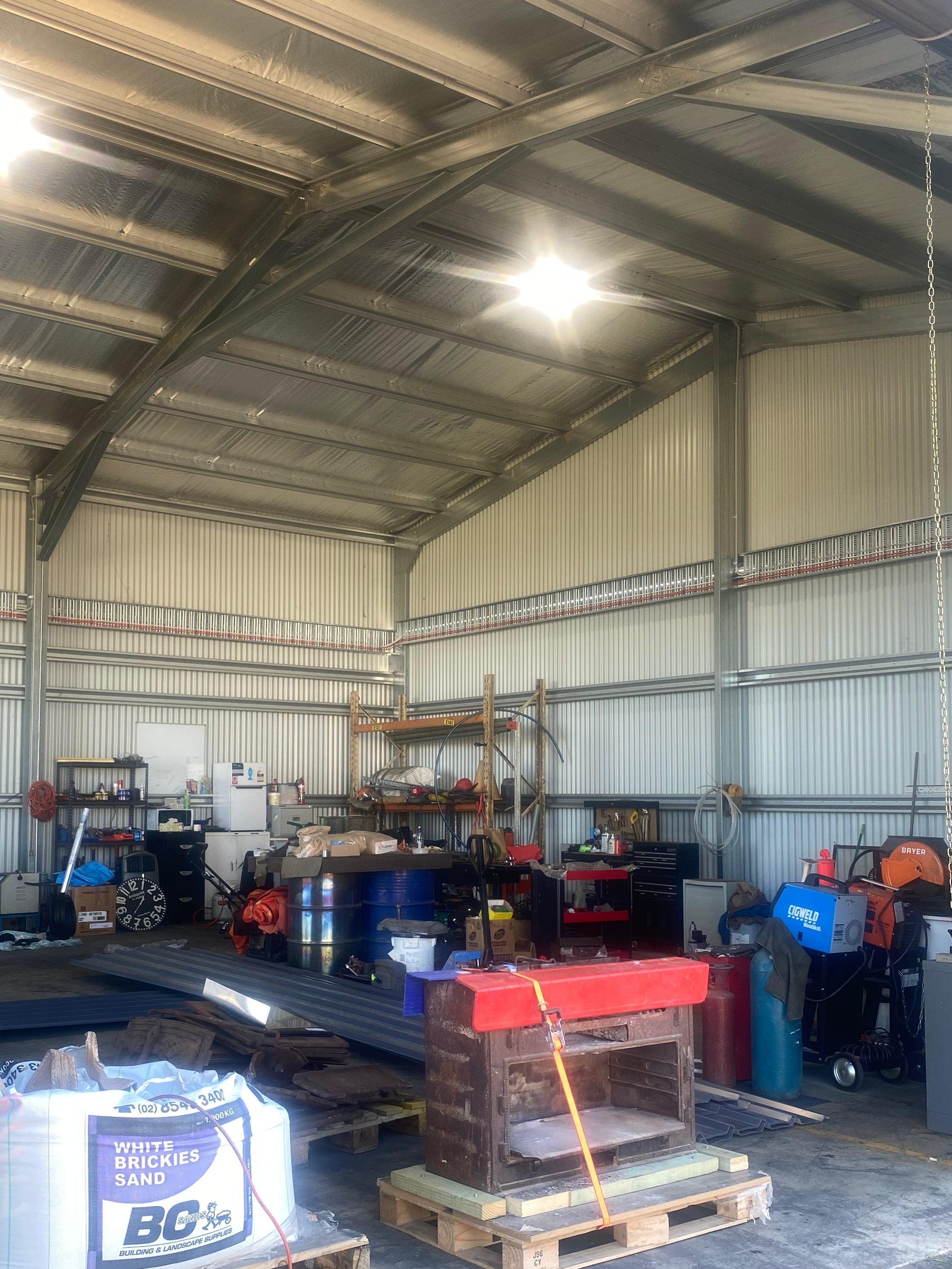 1910’s VINTAGE STOVE WORKSHOP NOW AT LOCKHART NSW